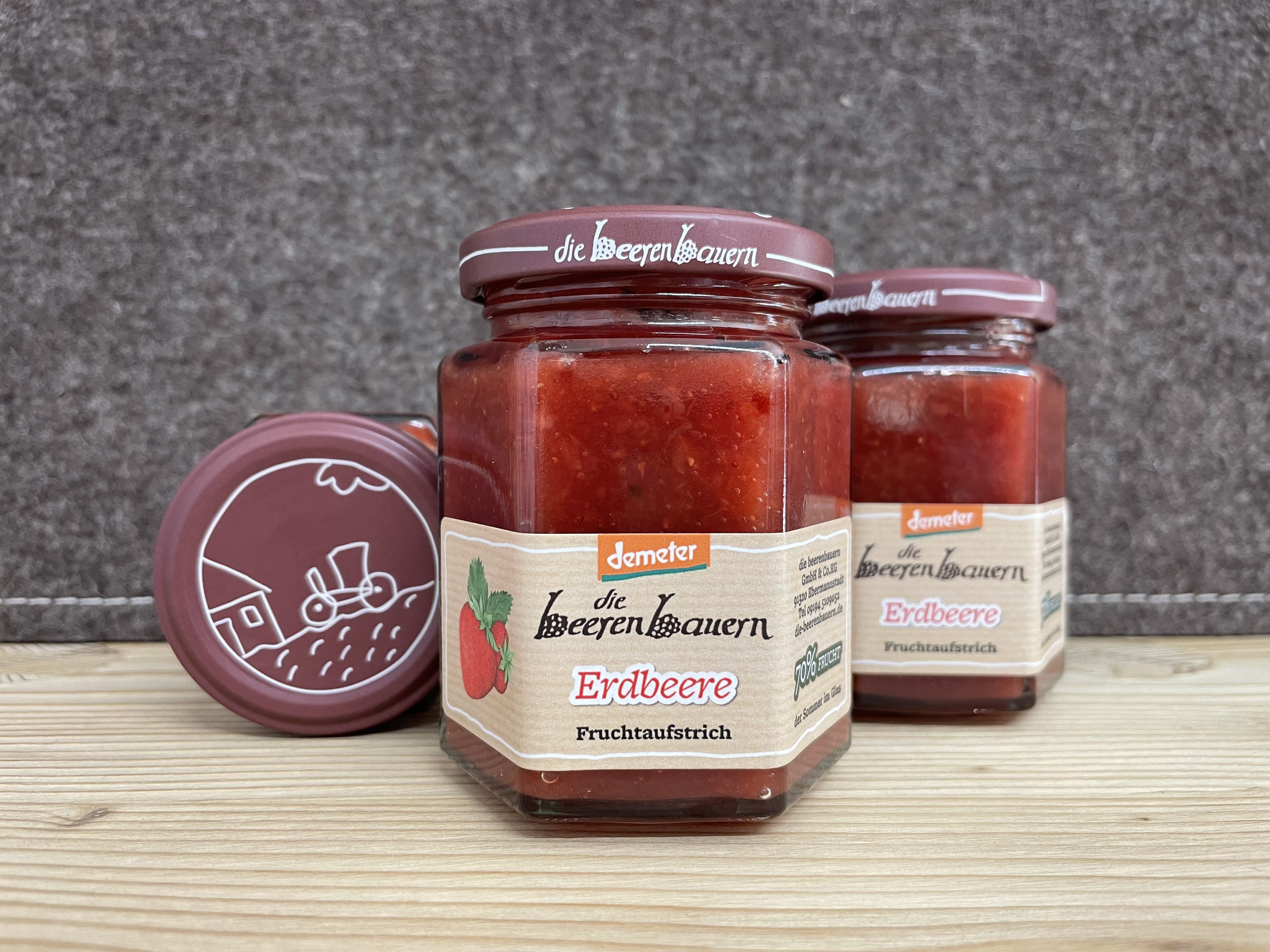 BIO Beerenbauern Marmelade Erdbeere BIO Beerenbauern Marmelade Erdbeere