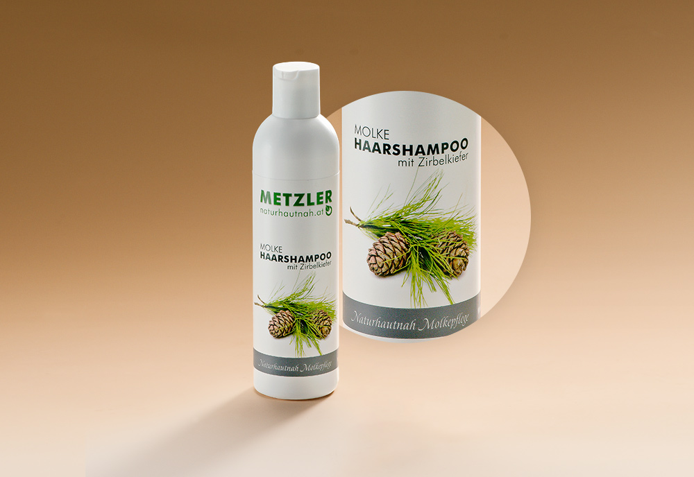 Frischmolke Shampoo mit Zirbelkiefer