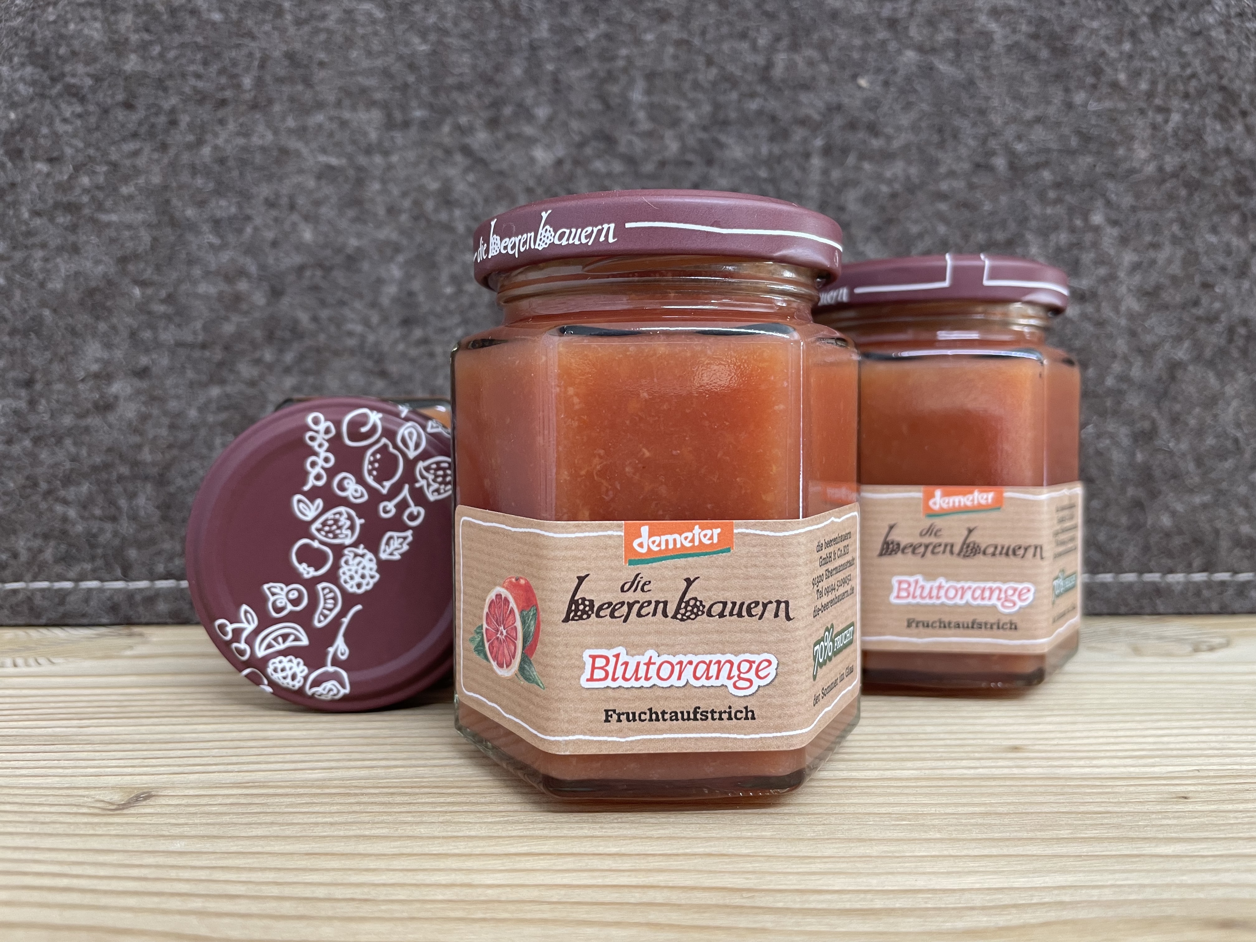BIO Beerenbauern Marmelade Blutorange BIO Beerenbauern Marmelade Blutorange