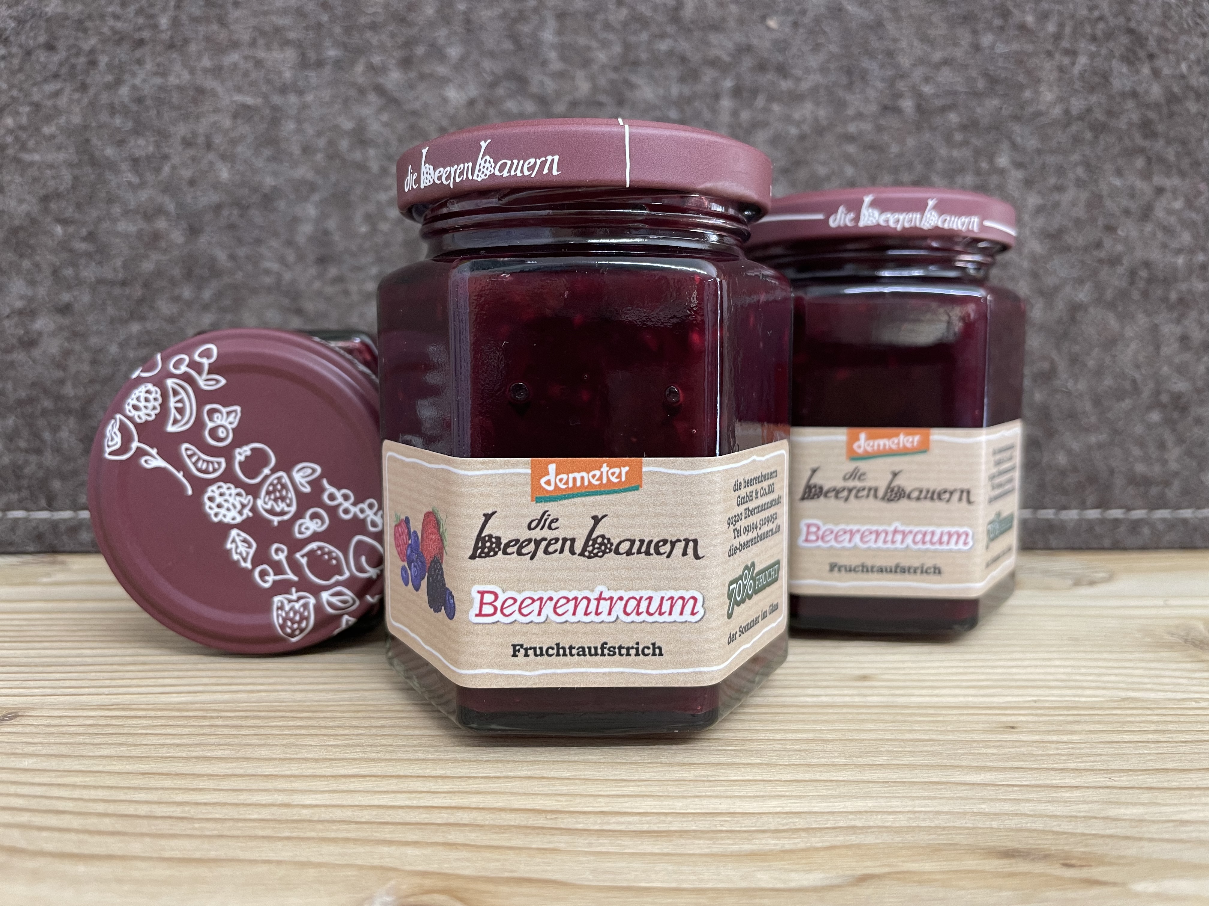 BIO Beerenbauern Marmelade Beerentraum BIO Beerenbauern Marmelade Beerentraum