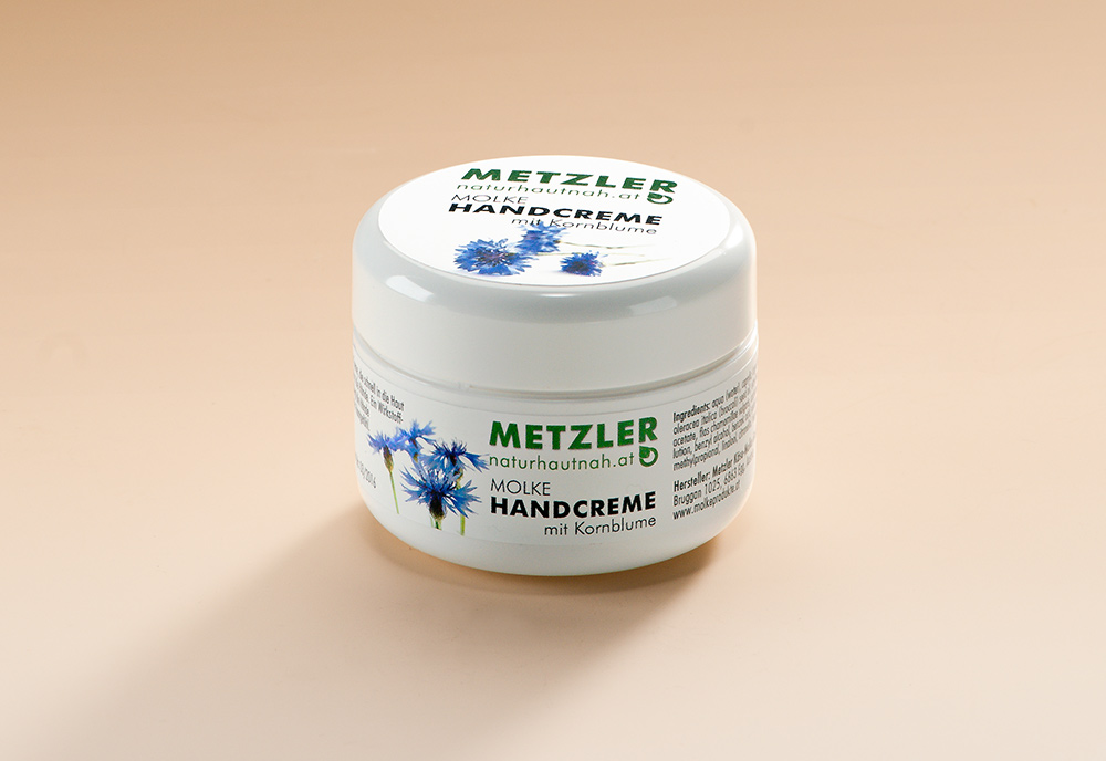 Frischmolke Handnährcreme mit Kornblume Frischmolke Handnährcreme mit Kornblume